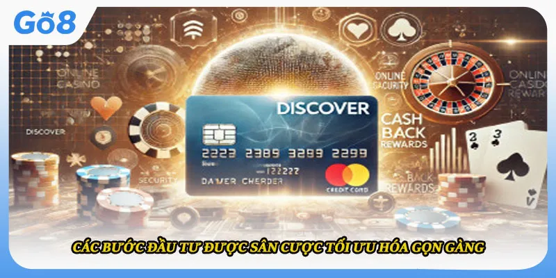 Các bước đầu tư được sân cược tối ưu hóa gọn gàng